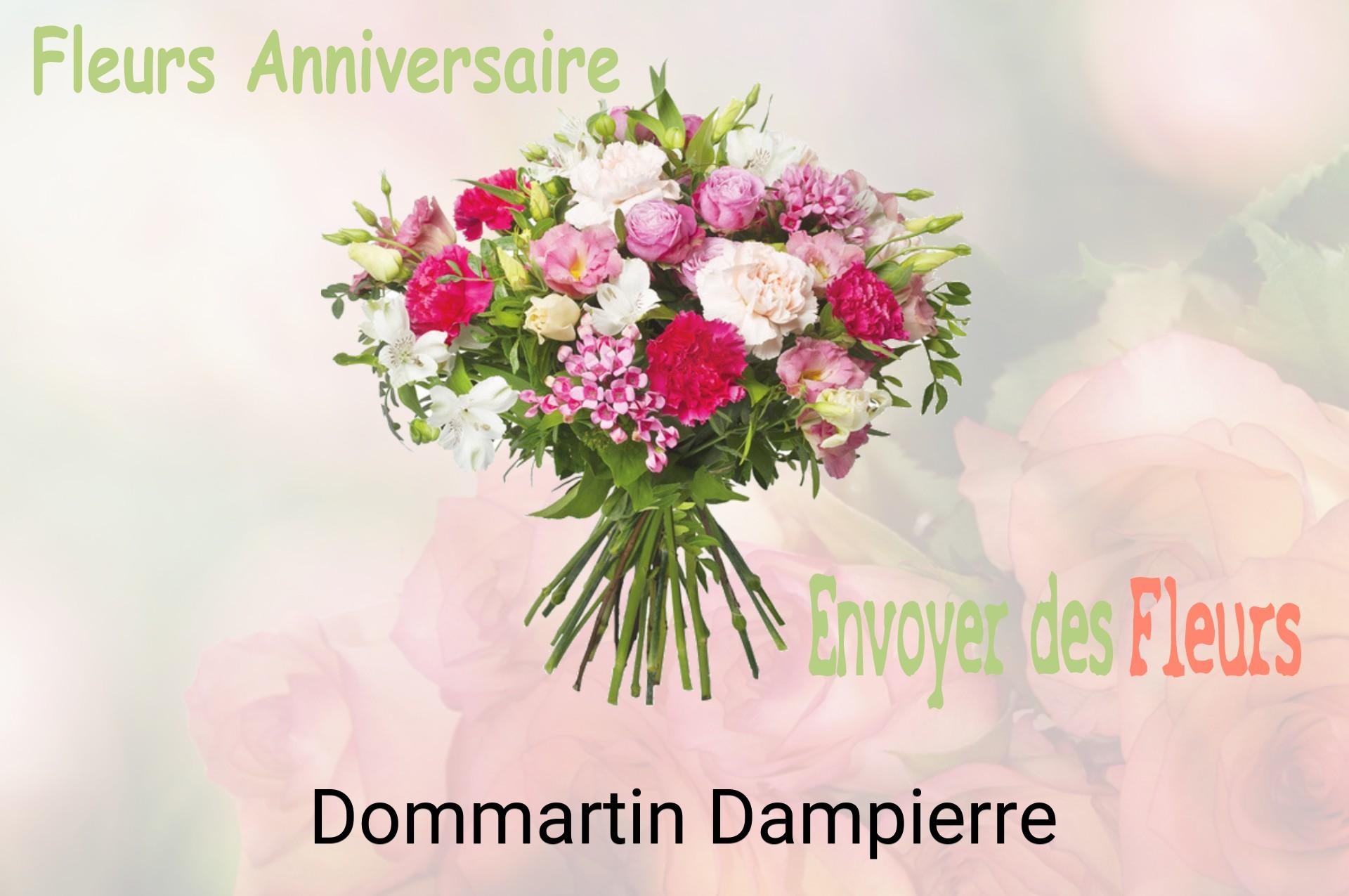Bouquet de fleurs d’anniversaire livré à Dommartin-Dampierre